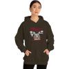 Express Design Group Jesus Would Have Been A Biker – Christian Hoodie Sweatshirt(Dark Chocolate)