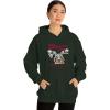 Express Design Group Jesus Would Have Been A Biker – Christian Hoodie Sweatshirt(Forest Green)