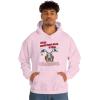 Express Design Group Jesus Would Have Been A Biker – Christian Hoodie Sweatshirt(Light Pink)