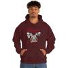 Express Design Group Jesus Would Have Been A Biker – Christian Hoodie Sweatshirt(Maroon)