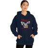 Express Design Group Jesus Would Have Been A Biker – Christian Hoodie Sweatshirt(Navy)