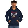 Express Design Group Jesus Would Have Been A Biker – Christian Hoodie Sweatshirt(Navy)