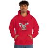Express Design Group Jesus Would Have Been A Biker – Christian Hoodie Sweatshirt(Red)