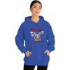 Express Design Group Jesus Would Have Been A Biker – Christian Hoodie Sweatshirt(Royal)
