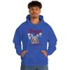 Express Design Group Jesus Would Have Been A Biker – Christian Hoodie Sweatshirt(Royal)