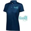 Greekgear She Runs This Town Converge Polo(Navy)