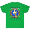 Christian Biker – Ride by Faith – Christian T-Shirt(Irish Green)
