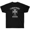 Express Design Group Christian Biker – Christ for Life – Christian T-Shirt(Black)