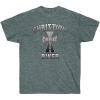 Express Design Group Christian Biker – Christ for Life – Christian T-Shirt(Dark Heather)
