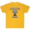 Express Design Group Christian Biker – Christ for Life – Christian T-Shirt(Gold)