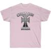 Express Design Group Christian Biker – Christ for Life – Christian T-Shirt(Light Pink)