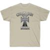 Express Design Group Christian Biker – Christ for Life – Christian T-Shirt(Sand)