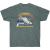 Get Hooked On Jesus and You Should Become A Fisher of Men – Christian T-Shirt(Dark Heather)