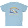 Get Hooked On Jesus and You Should Become A Fisher of Men – Christian T-Shirt(Light Blue)