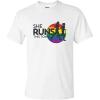 Greekgear She Run This Town Pride Tee(White)