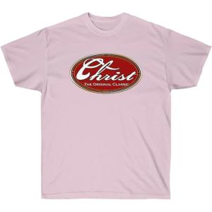 Christ The Original Classic – Christian T-Shirt(Light Pink)
