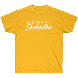 Express Design Group The Godmother – Christian T-Shirt(Gold)
