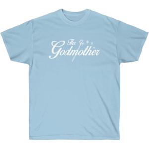 Express Design Group The Godmother – Christian T-Shirt(Light Blue)
