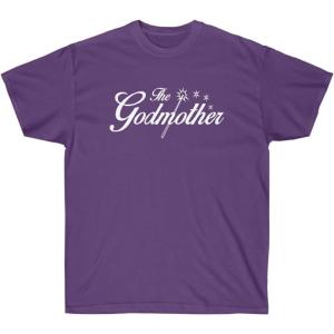 Express Design Group The Godmother – Christian T-Shirt(Purple)