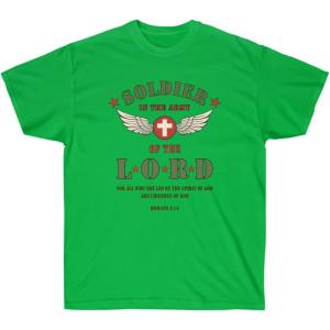 Soldier of The Lord – Christian T-Shirt(Irish Green)