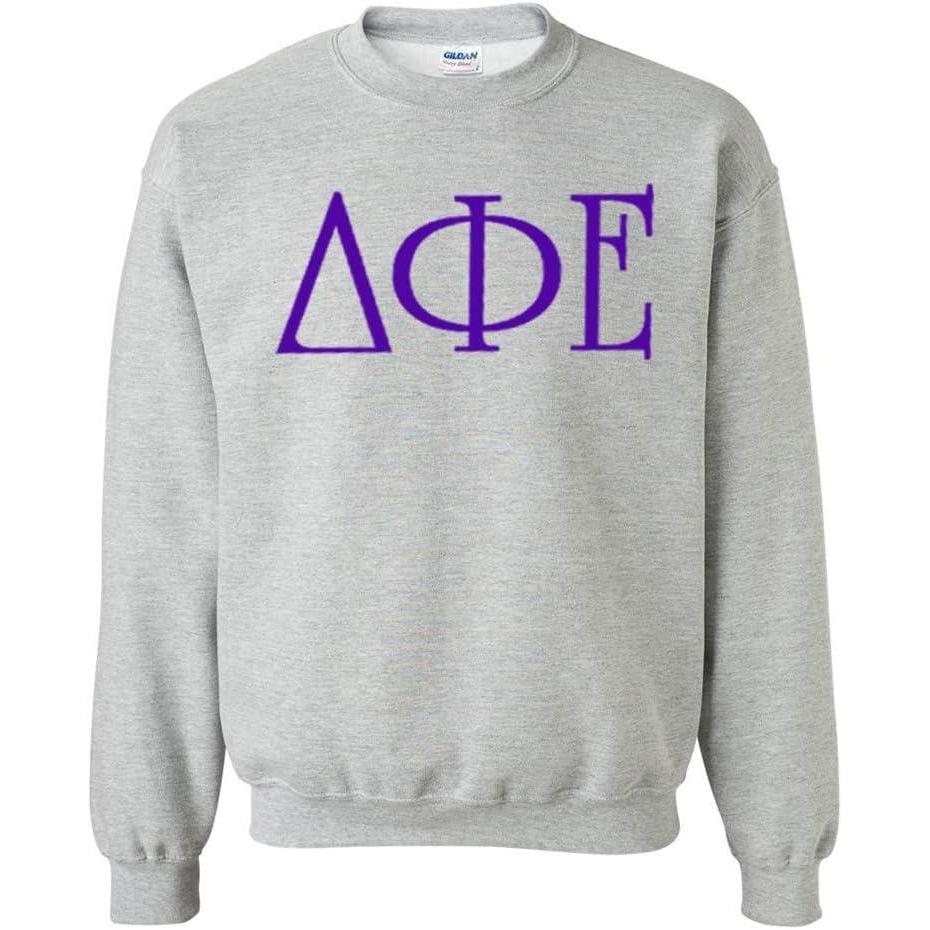 imageDelta Phi Epsilon DPHIE University Crewneck SweatshirtsLight Grey