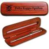 Delta Kappa Epsilon DKE Wooden Engraved Pen Set