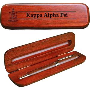 Greekgear Kappa Alpha Psi Wooden Engraved Pen Set