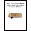 Greekgear Delta Upsilon DU Stainless Steel Money Clip Engraved