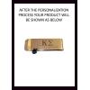 Greekgear Kappa Sigma Stainless Steel Money Clip Engraved