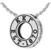 Greekgear Kappa Kapa Gamma Circle Established Charm Necklace
