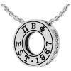 Greekgear Pi Beta Phi Circle Established Charm Necklace