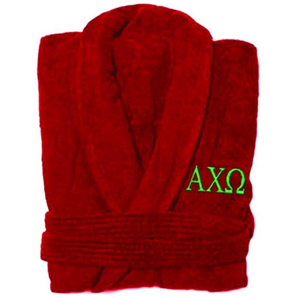 imageAlpha Chi Omega Greek Letter Bathrobe