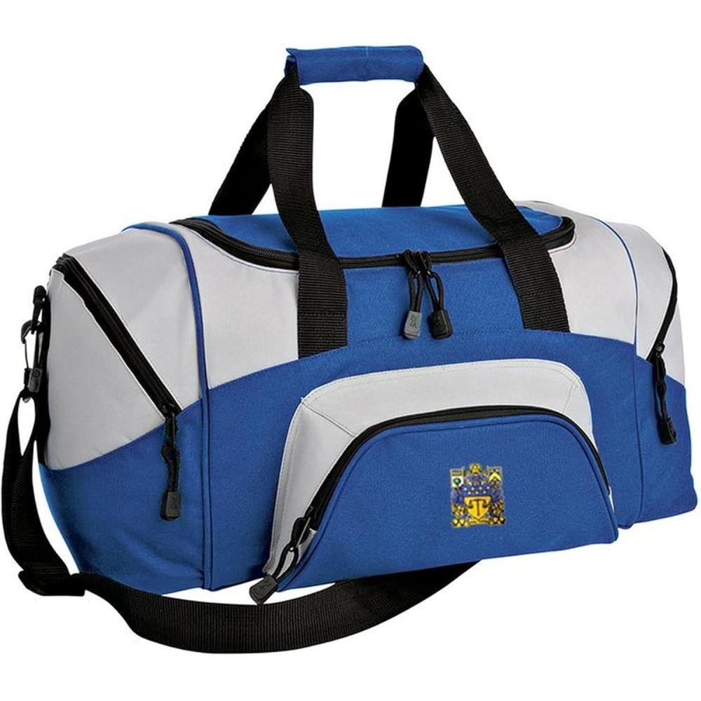 imageDelta Upsilon Colorblock Duffel Bag RoyalGrey
