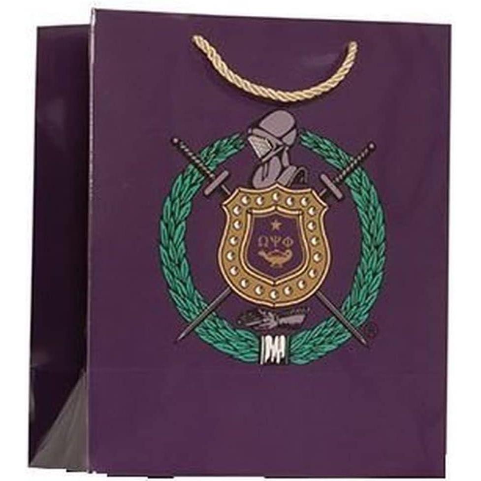 imageExpress Design Group Omega Psi Phi Paper Gift Bag