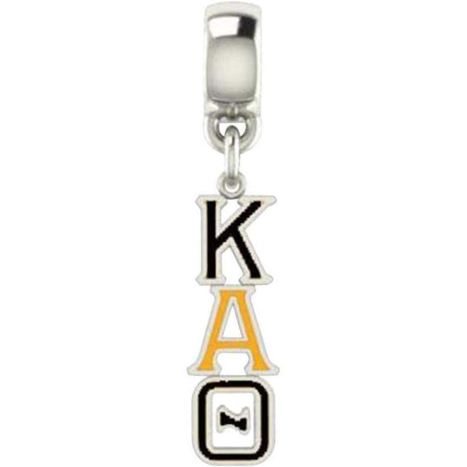 imageGreekgear Kappa Alpha Theta ColorFilled Stainless Lavaliere Necklace