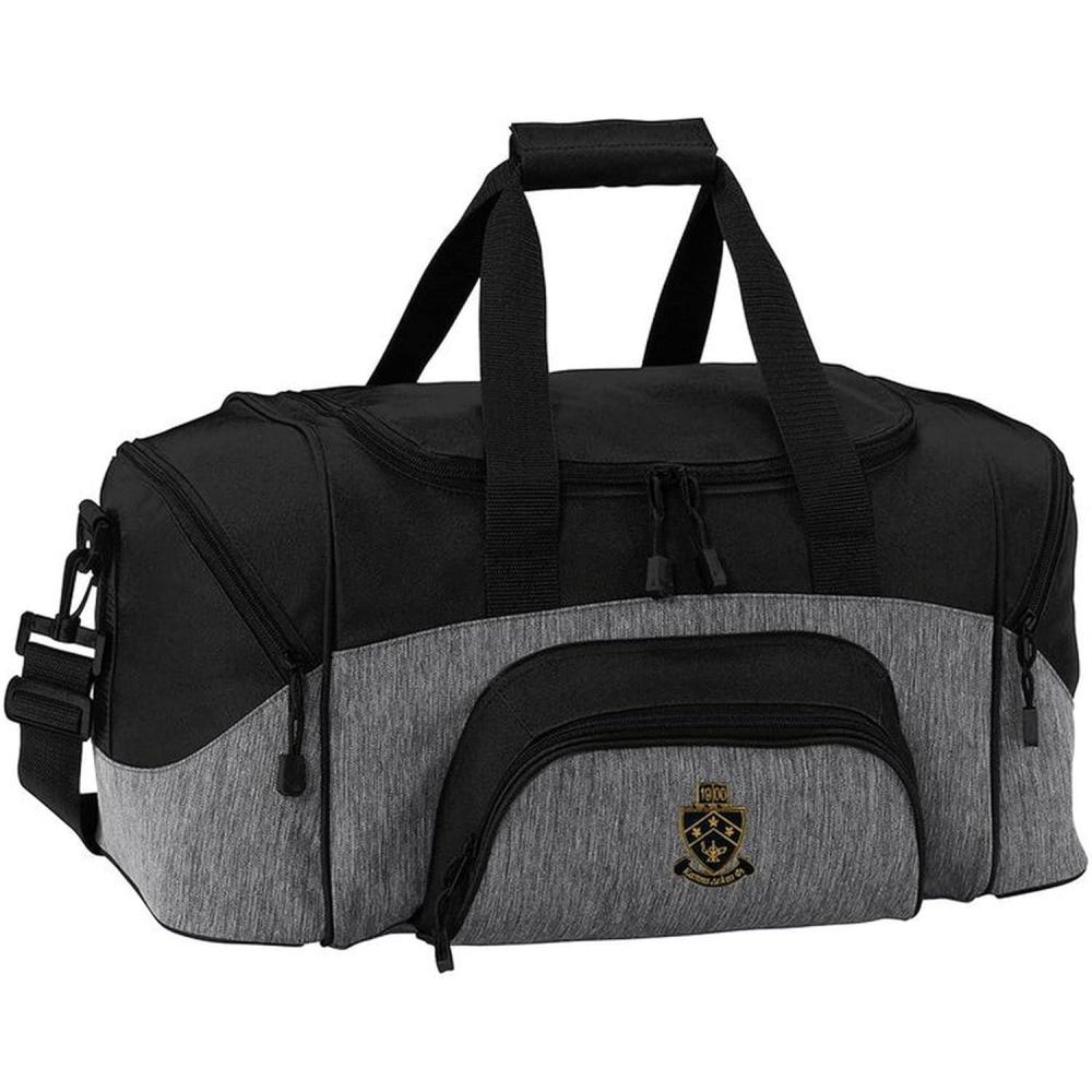 imageKappa Delta Phi Colorblock Duffel Bag BlackGrey