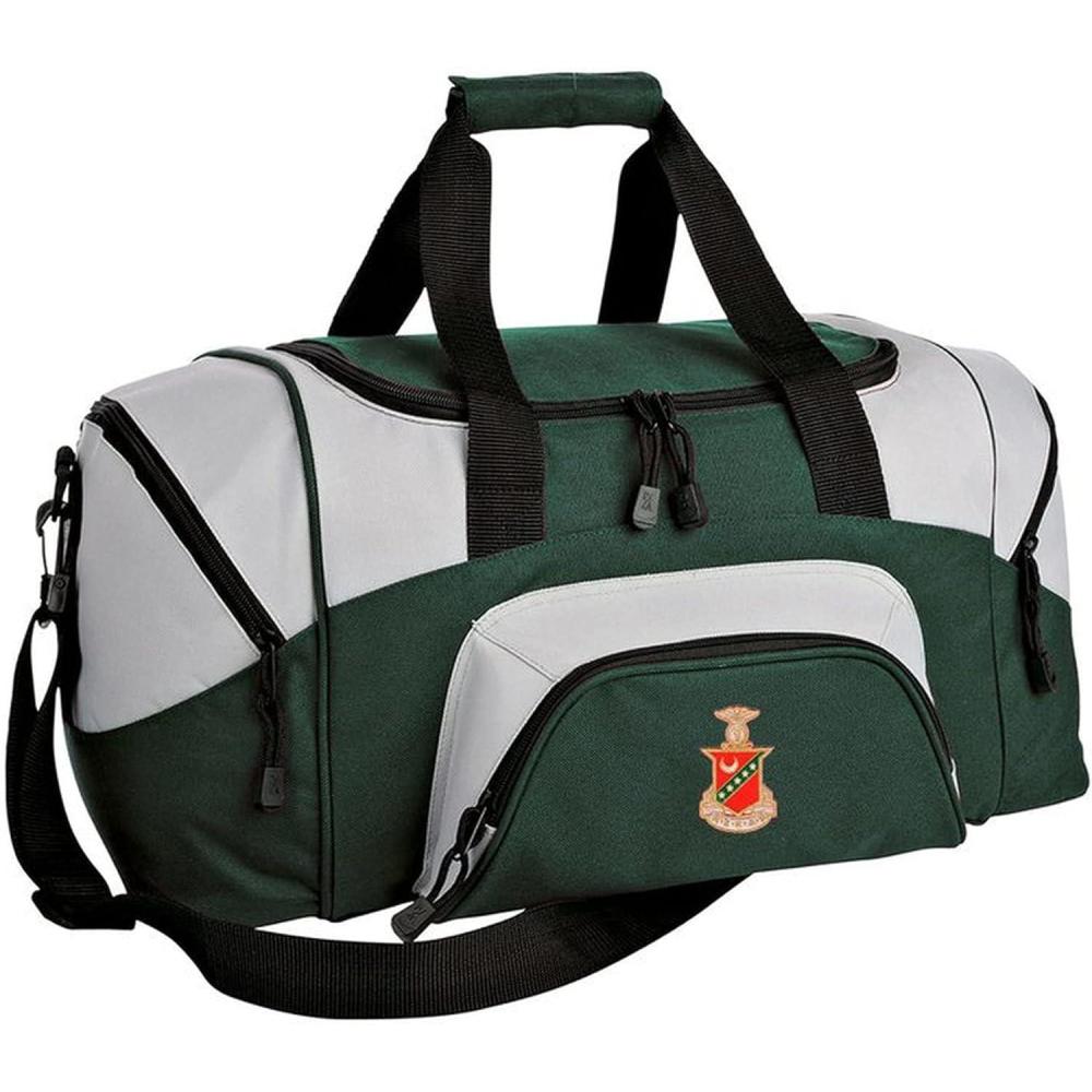 imageKappa Sigma Colorblock Duffel Bag Hunter GreenGrey