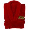 Alpha Chi Omega Greek Letter Bathrobe