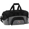 Delta Tau Delta Colorblock Duffel Bag Black/Grey