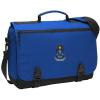 Greekgear Alpha Epsilon Pi Messenger Briefcase Royal Blue