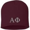 Greekgear Alpha Phi 8 Inch Beanie Maroon