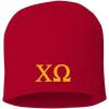 Greekgear Chi Omega Chi O 8 Inch Beanie Red