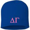 Greekgear Delta Gamma 8 Inch Beanie Royal Blue