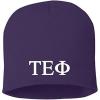 Greekgear Tau Epsilon Phi 8 Inch Beanie Purple