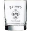 Greekgear Triangle Fraternity Old Style Glass Transparent