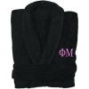 Phi Mu Greek Letter Bathrobe