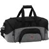 Sigma Alpha Epsilon SAE Colorblock Duffel Bag Black/Grey