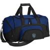 Theta Xi Colorblock Duffel Bag Royal/Black