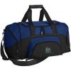 Zeta Beta Tau ZBT Colorblock Duffel Bag Royal/Black