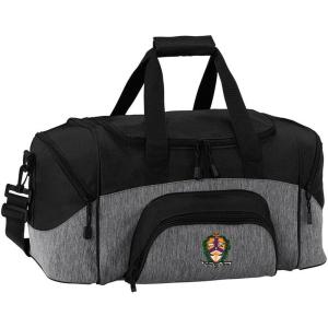 Alpha Kappa Lambda Colorblock Duffel Bag Black/Grey
